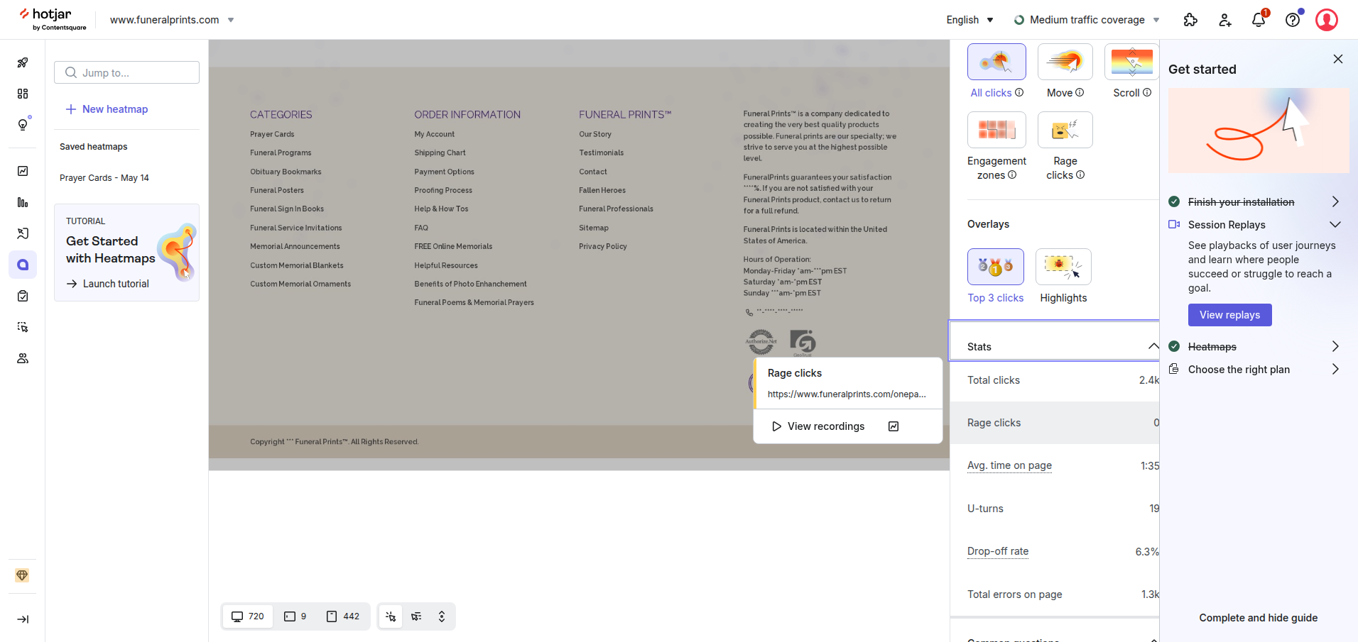 Evidence: Checkout JS Errors