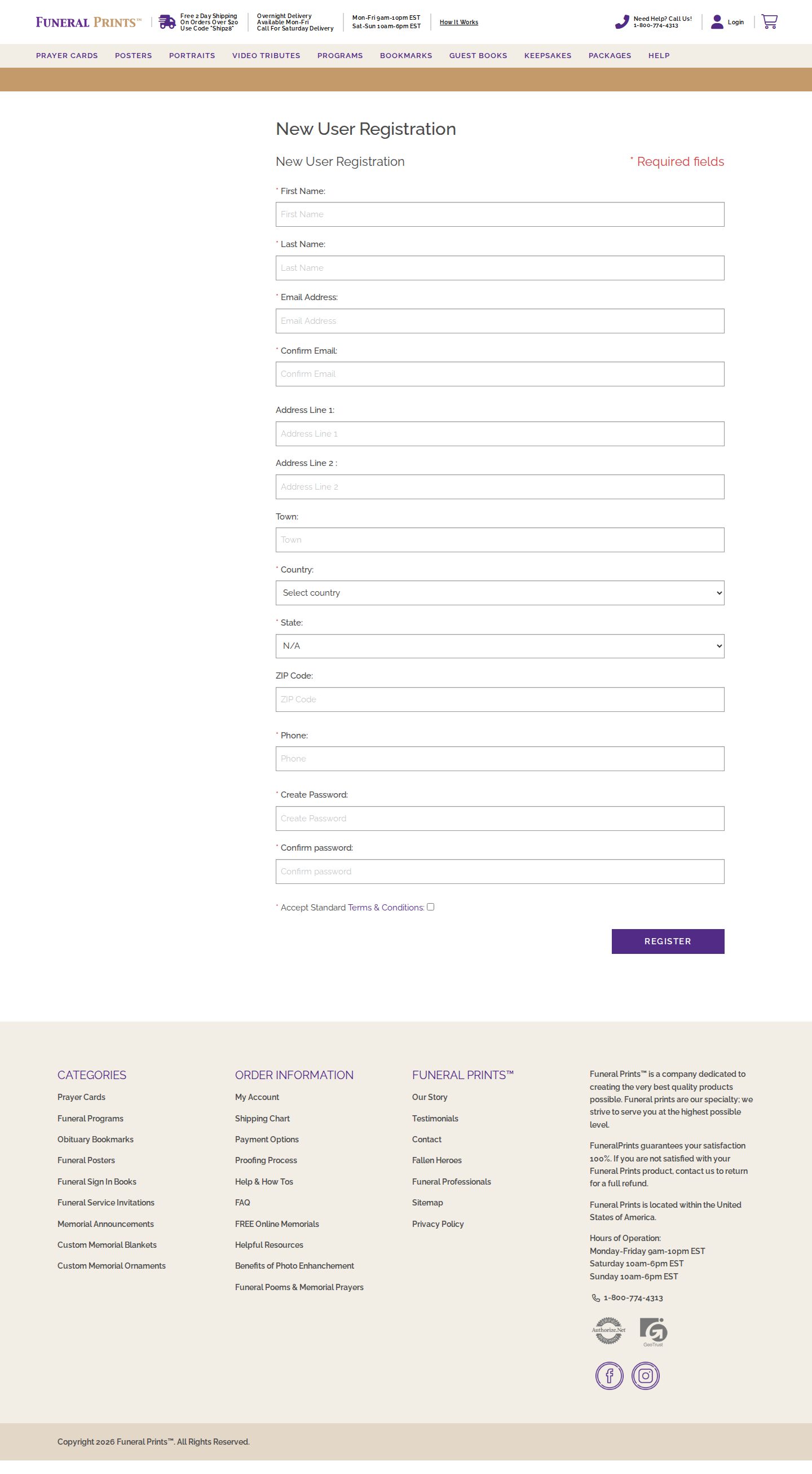 Current registration desktop