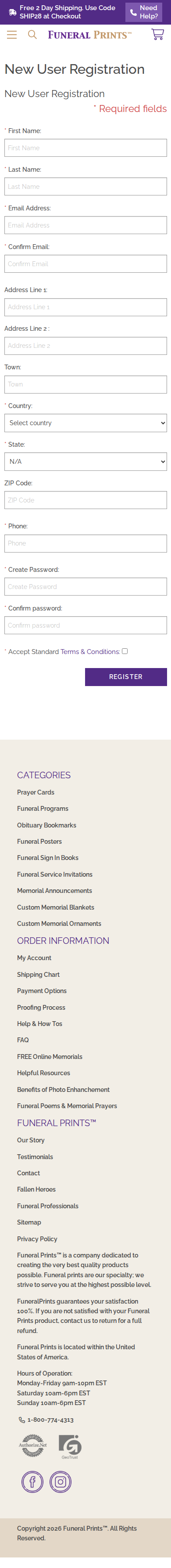 Current registration mobile