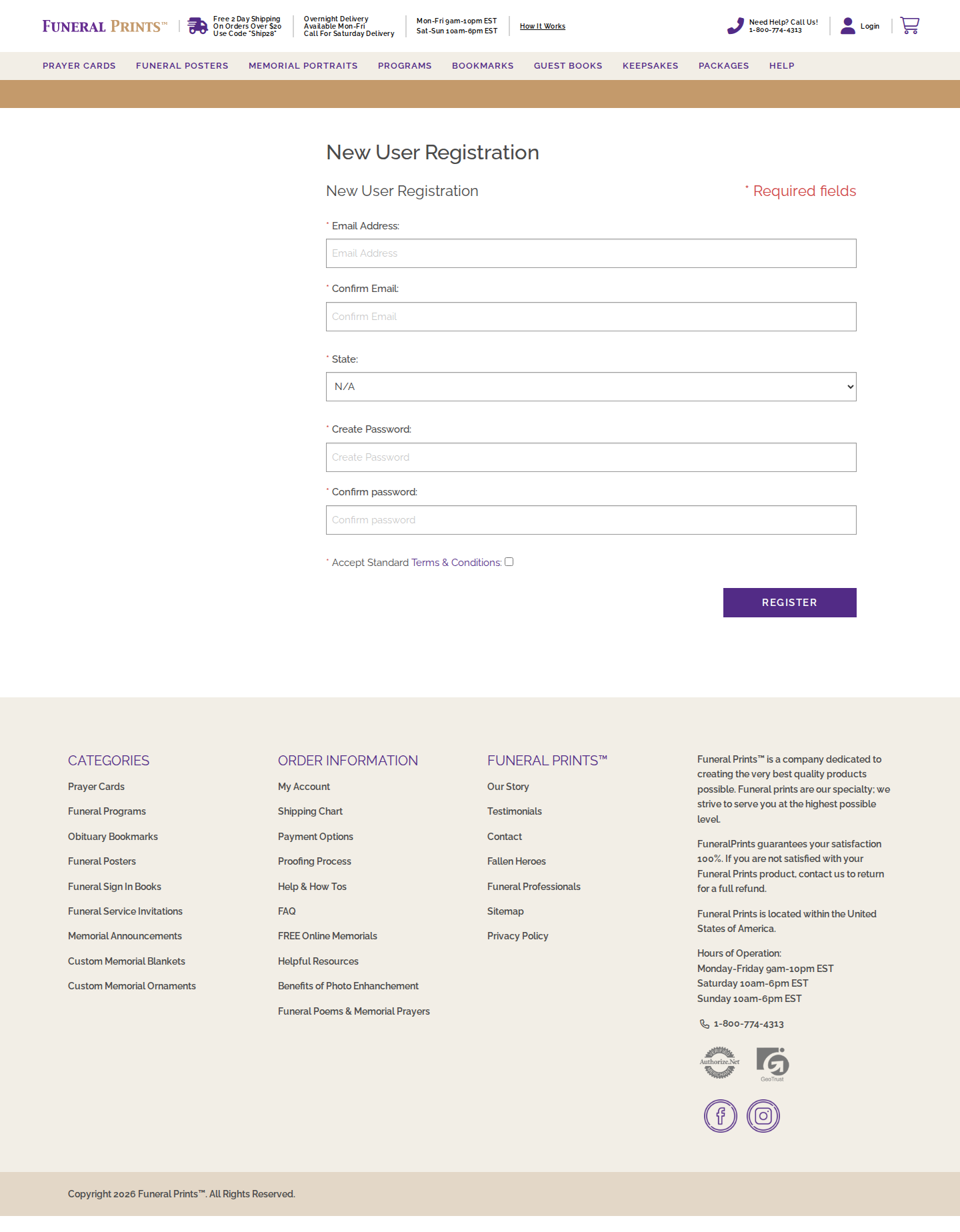 PreProd registration desktop