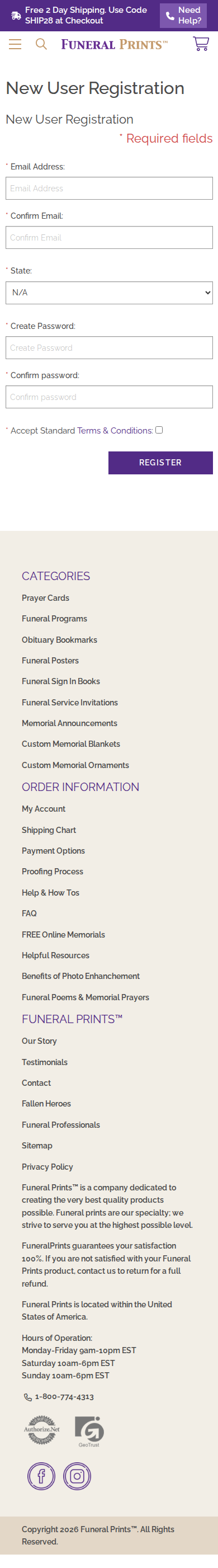 PreProd registration mobile